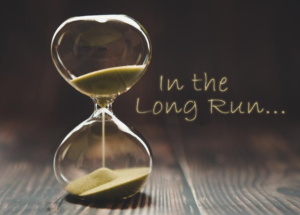 In the long run….